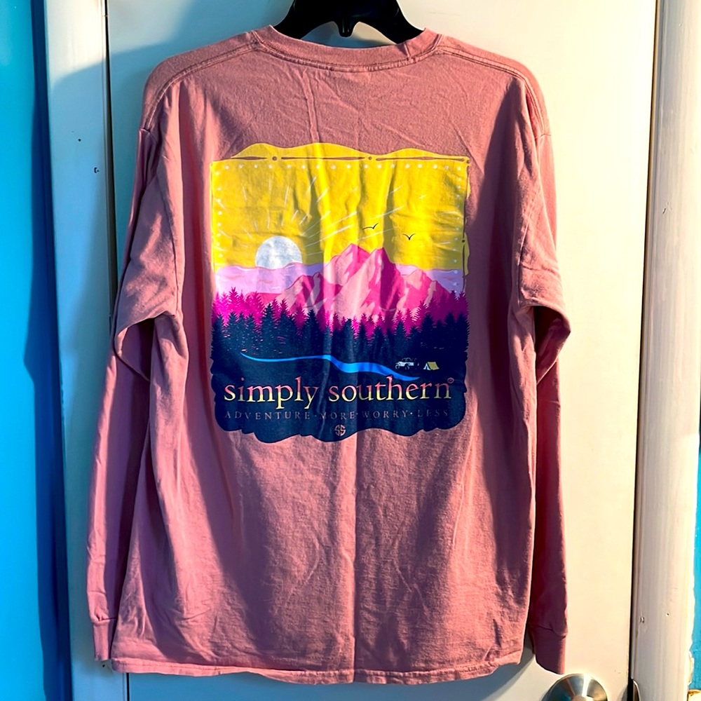 Simply southern long sleeve tee